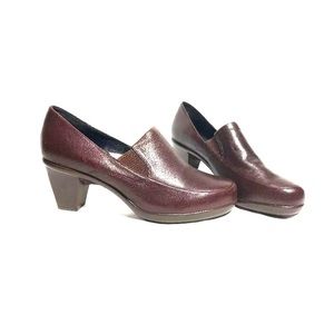 Umberto Raffini Brown Leather Classy Loafer Pumps